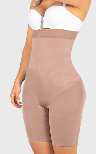 Girdle Shapewear Bodysuit-Faja Colombiana Fresh and Light Body Suit for  women Hi-waisted Girdle Gusset Opening with Hooks Seamless Technology  Anti-slip Grip Lining Strapless Controls Your Torso Fajas 
